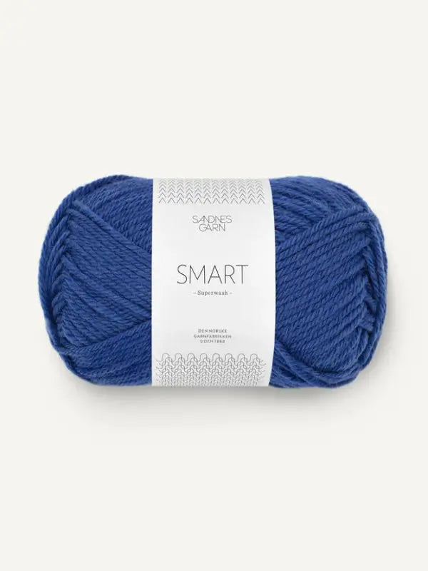 Sandnes garn Smart, farge 5846 blåvioett