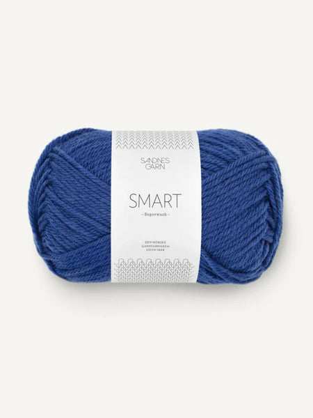 Sandnes garn Smart, farge 5846 blåvioett