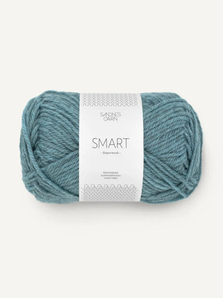 Sandnes garn Smart, farge 7252 sjøgrønn