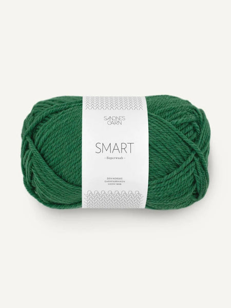 Sandnes garn Smart, farge 8264 grønn green