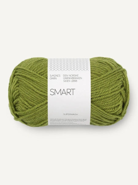 Sandnes garn Smart, farge 9564 matcha
