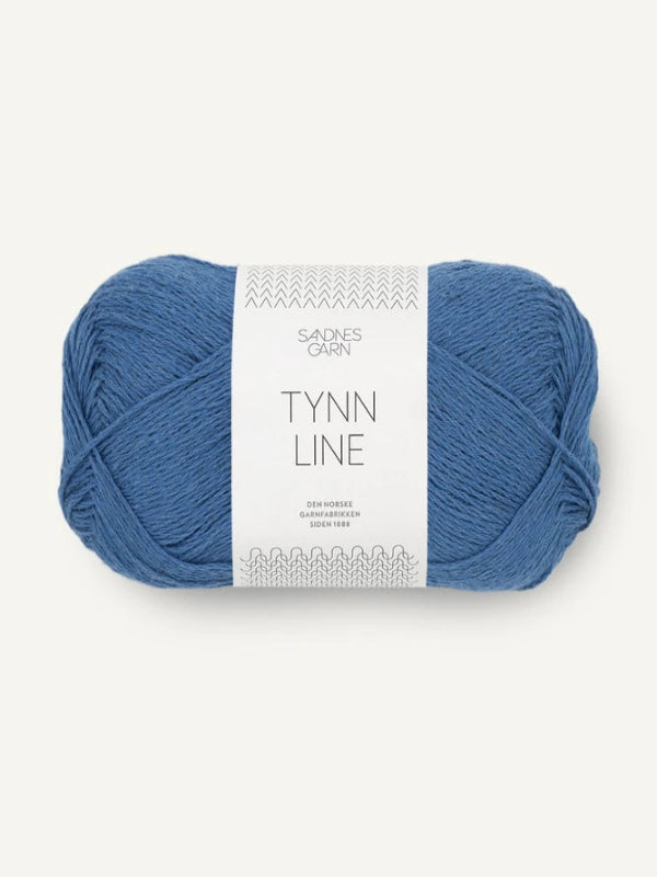 Sandnes garn Tynn Line Regatta Blue 6044