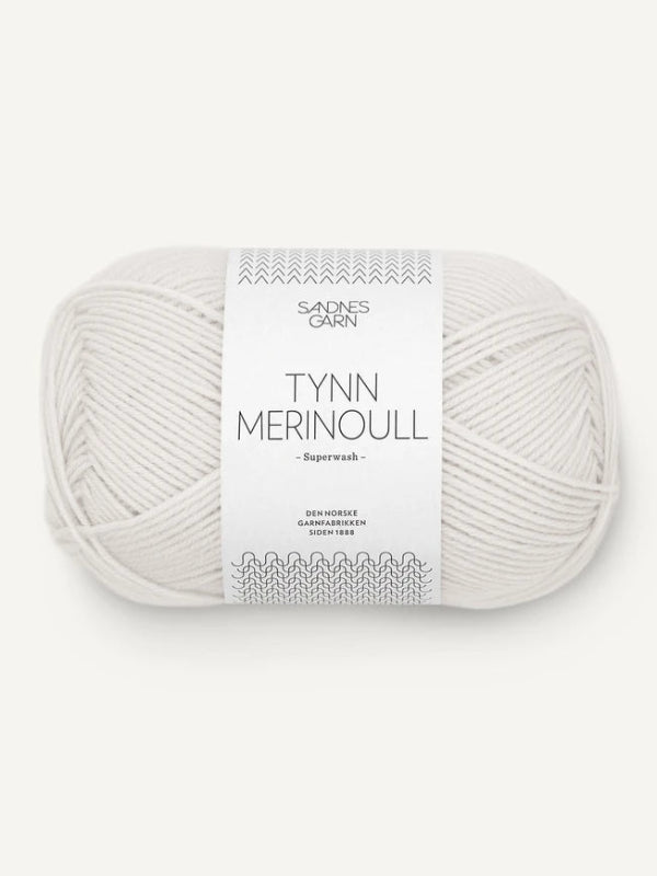 Sandnes garn Tynn merinoull farge 1015 kitt