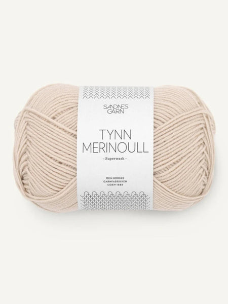 Sandnes garn Tynn merinoull farge 2321 marsipan