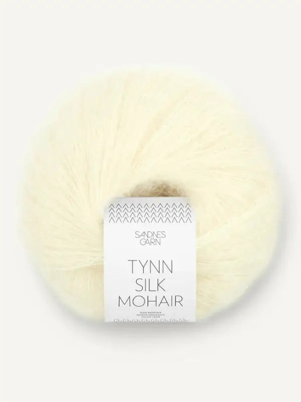 Sandnes garn Tynn silk mohair farge 2009  Lemon Icing 2009