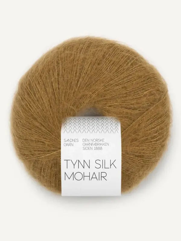 Sandnes garn Tynn silk mohair farge 2152 Vintage Gold
