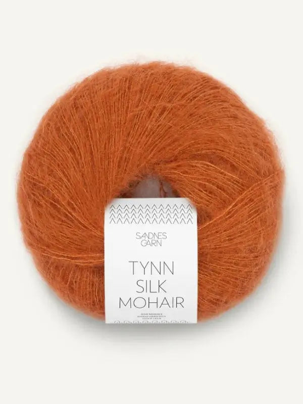 Sandnes garn Tynn silk mohair farge 2745 Cognac