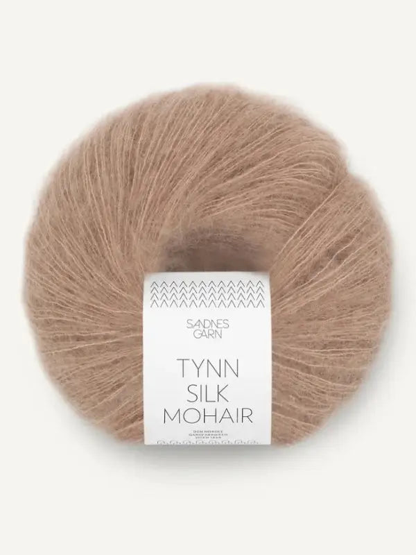 Sandnes garn Tynn silk mohair farge 3021 Light Beige