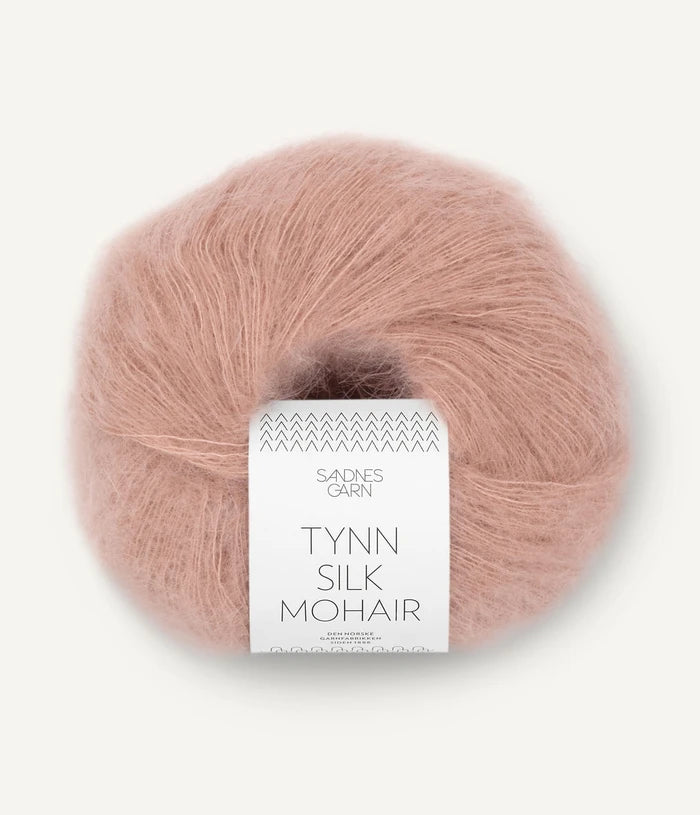 Sandnes_garn_Tynn_silk_mohair_farge_3511_Pudderrosa