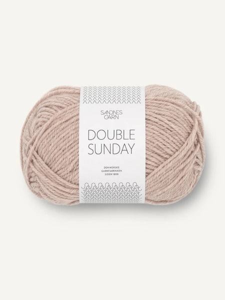 Sandnes garn, double sunday, farge 2650, beigemelert