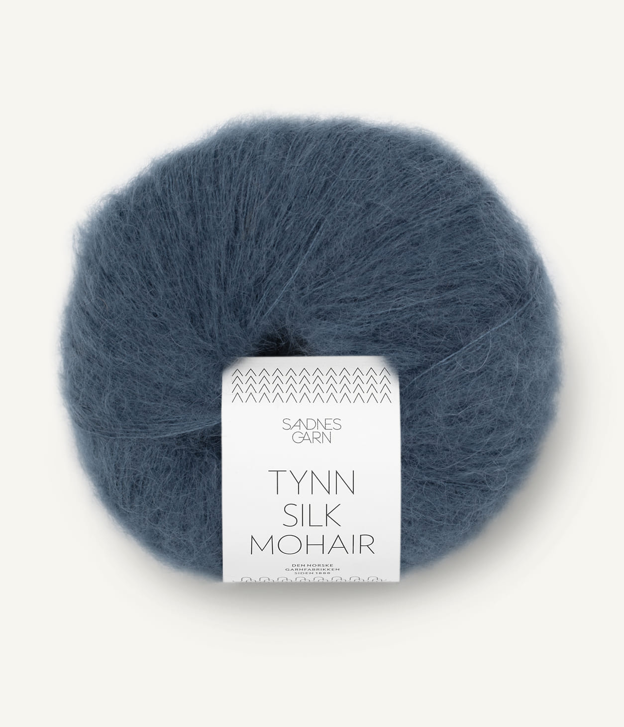 Sandnes garn tynn silk mohair farge 6081 Midnight Blue