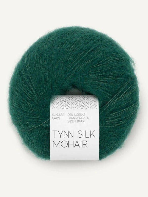 Sandnes_garn_tynn_silk_mohair_farge_7772_Rain_Forest