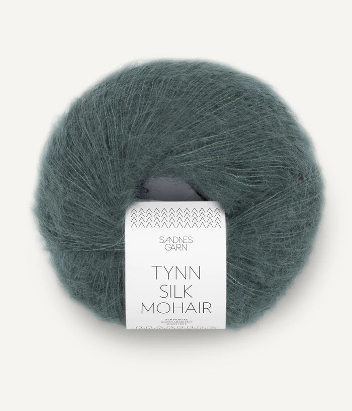 Sandnes garn tynn silk mohair farge 9080 Urban Chic