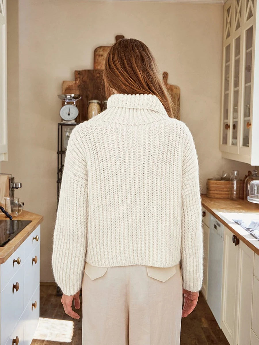 Stella sweater, patentstrikk