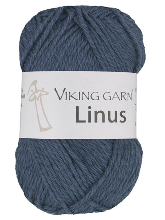 Viking garn Linus farge 126 blå