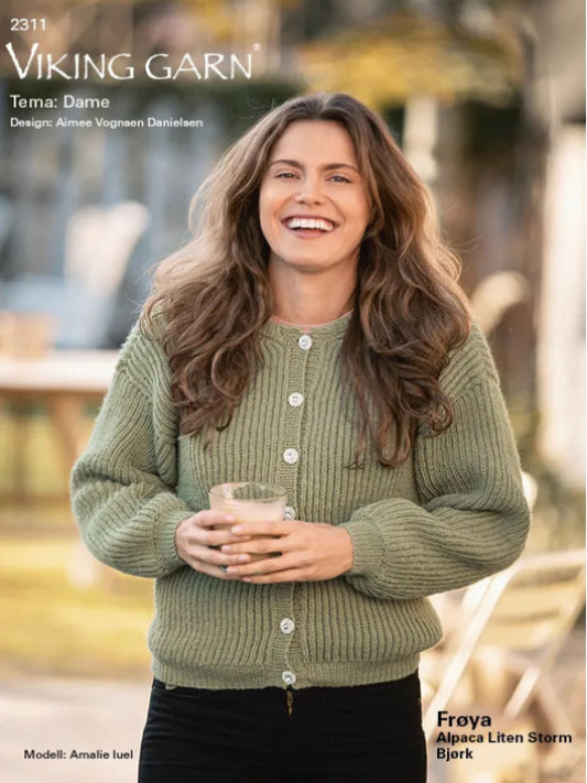 Viking garn oppskrifter 2311, tema Dame
