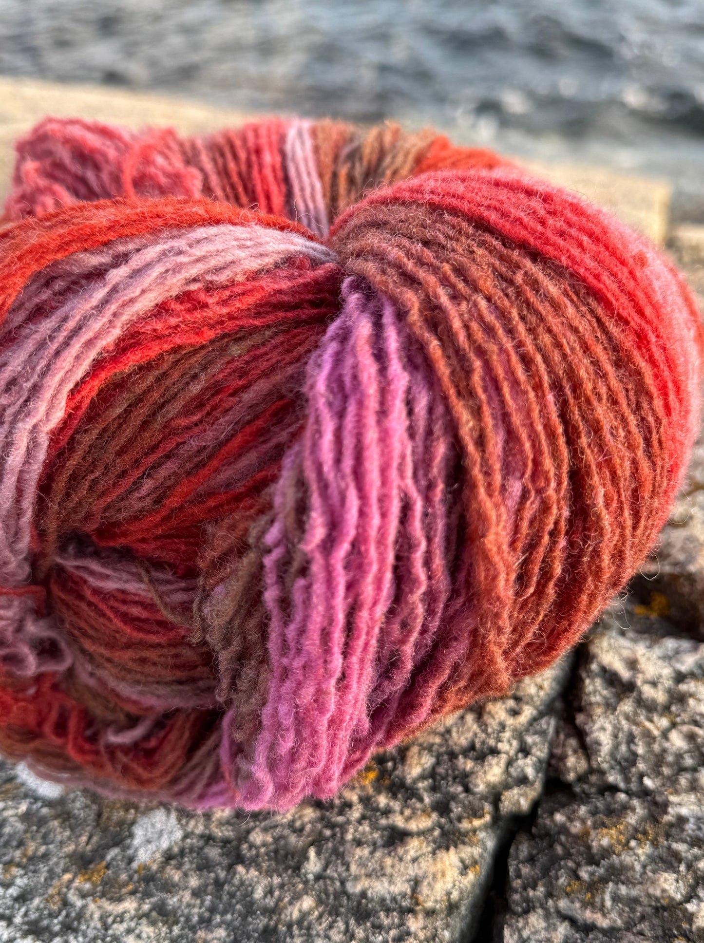 flerfarget garn struktur