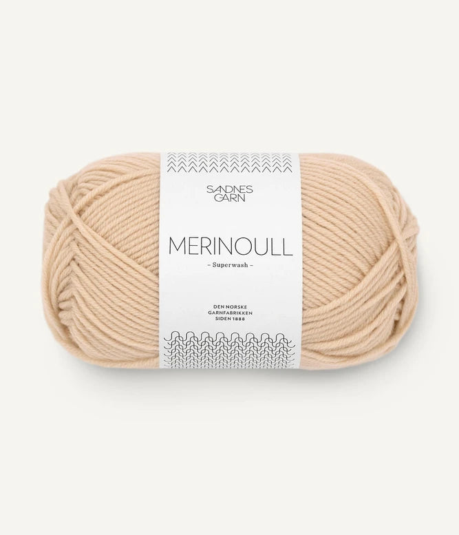 Sandnes garn - Ole genser, garnpakke, jeansblå/ kitt/ sandskjell