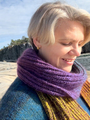 skjerf i bruk, bildet fra stangnes