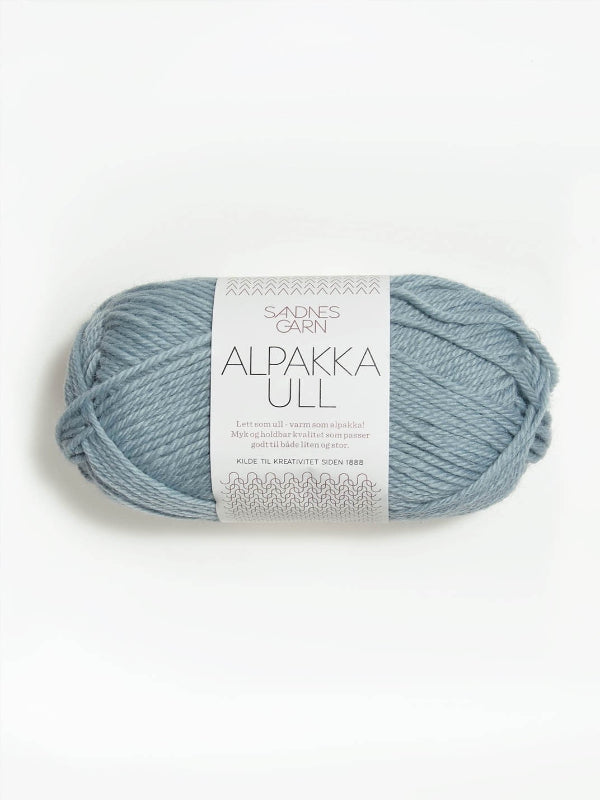  Alpakka Ull isblå 6531