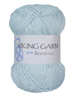 Viking garn, Bambino farge 420, lys blå