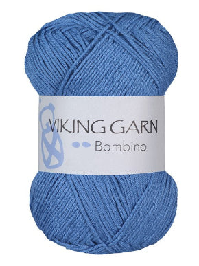 Viking garn, Bambino 425, kongeblå