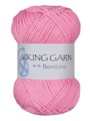 Viking garn, Bambino 464, rosa
