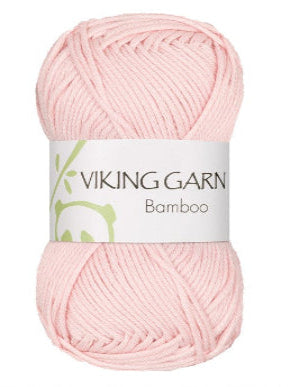 Bamboo 671 puderrosa, viking garn