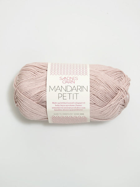 Sandnes garn, Mandarin petit, farge 3511 pudder rosa