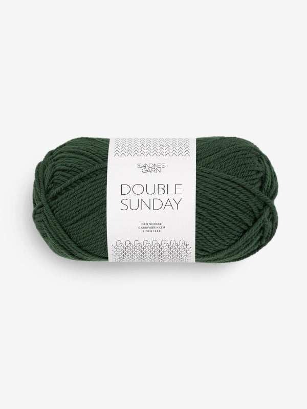 andnes_Garn_Double_Sunday_Forest Green 8082 
