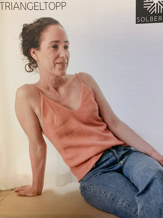 Solberg spinderi - Triangeltopp, oppskrift