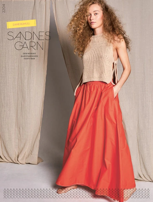 Sandnes garn -  Hefte 2004 Bomull Dame