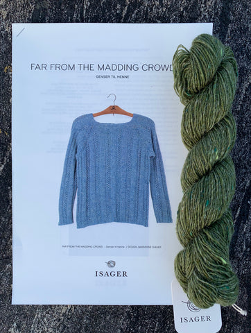 Isager - Far from the madding crowd, damegenser, garnpakke, moss